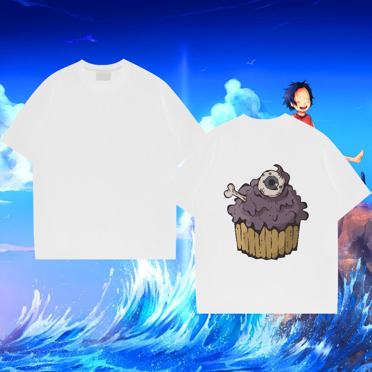 Fashion Designer T Shirts Men 230g Cotton cake Summer Casual Tees Shirts Short Sleeve O-Neck Loose Tshirt for Man Woman Custom Big Size