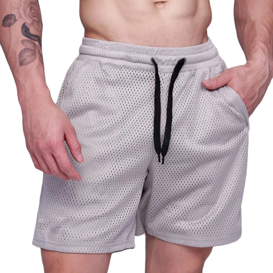 MenS Shorts High Quality Custom Gym Shorts With Pockets Workout 240806
