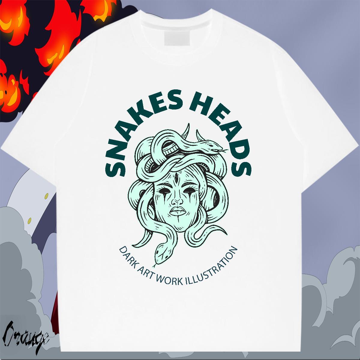 Classic Mens Tshirts 230g Cotton Summer Casual ET Customized Print Crew Neck Factory Direct Mens T Shirts Tops Tees