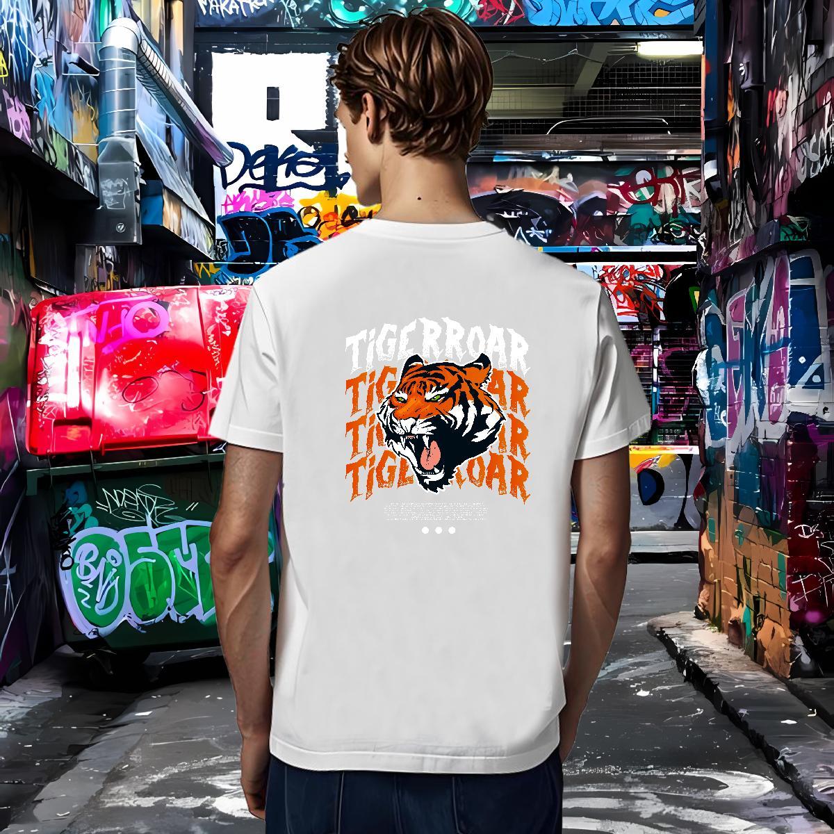 Fashion Casual T Shirt For Man 230g Pure Cotton Street wear Hip Hop Clothings Breathable Crew Neck Designer Tshirts Black Oversized
