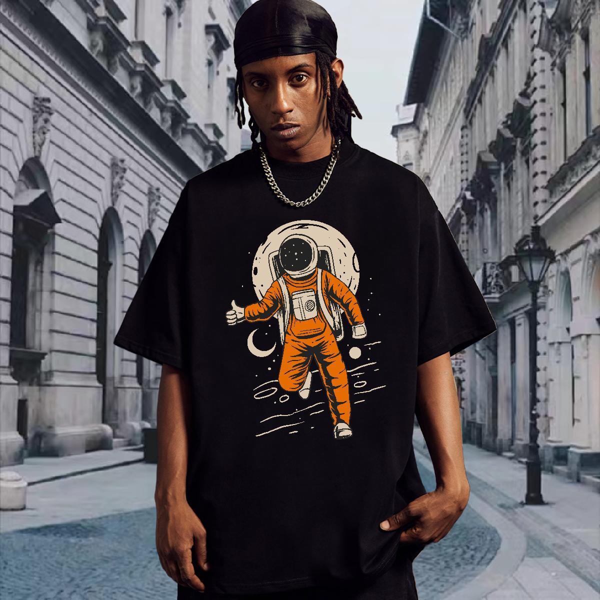 T-Shirts 230g 100% Cotton universe Street Breathable Soft Anime Tshirts 2024 Summer Free Shipping Tees Shirts