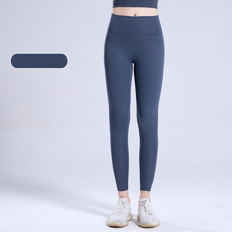 Quick-drying sweatpants Tight running Yoga pants High-waisted peach hip lift elastic crossfit pants for women