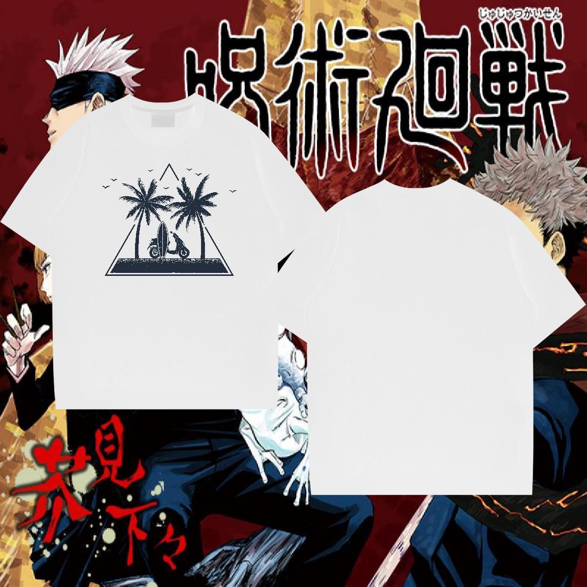 Designer T-Shirts 230g 100% Cotton tree Sport Clothings Short Sleeve O-Neck TOP Quality Men Clothes T-Shirt Custom Print Plus Size