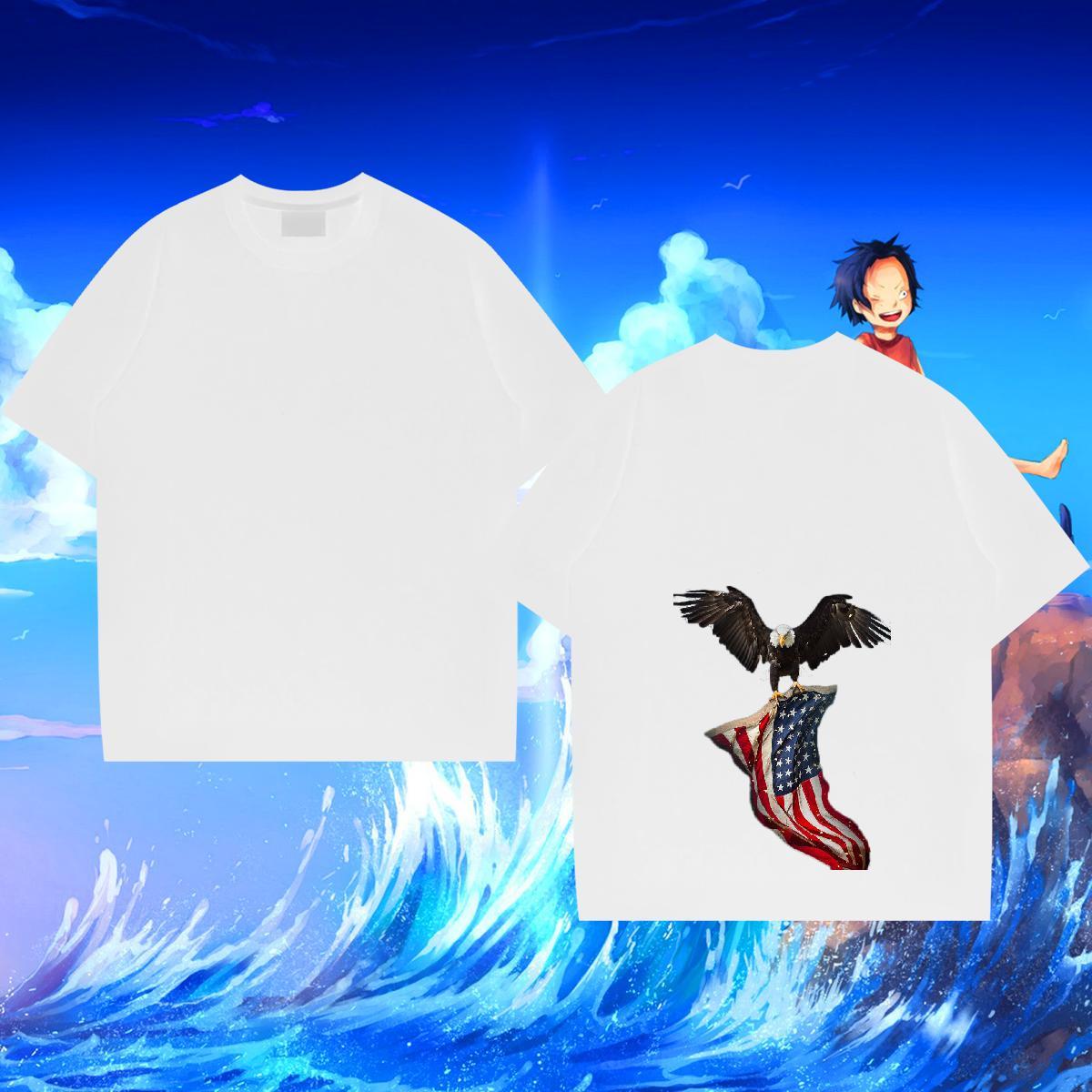 Free Shipping T Shirts Men 230g Pure Cotton cool Street Tops Crew Neck Breathable Loose Mens Tshirts Oversized 3XL 4XL