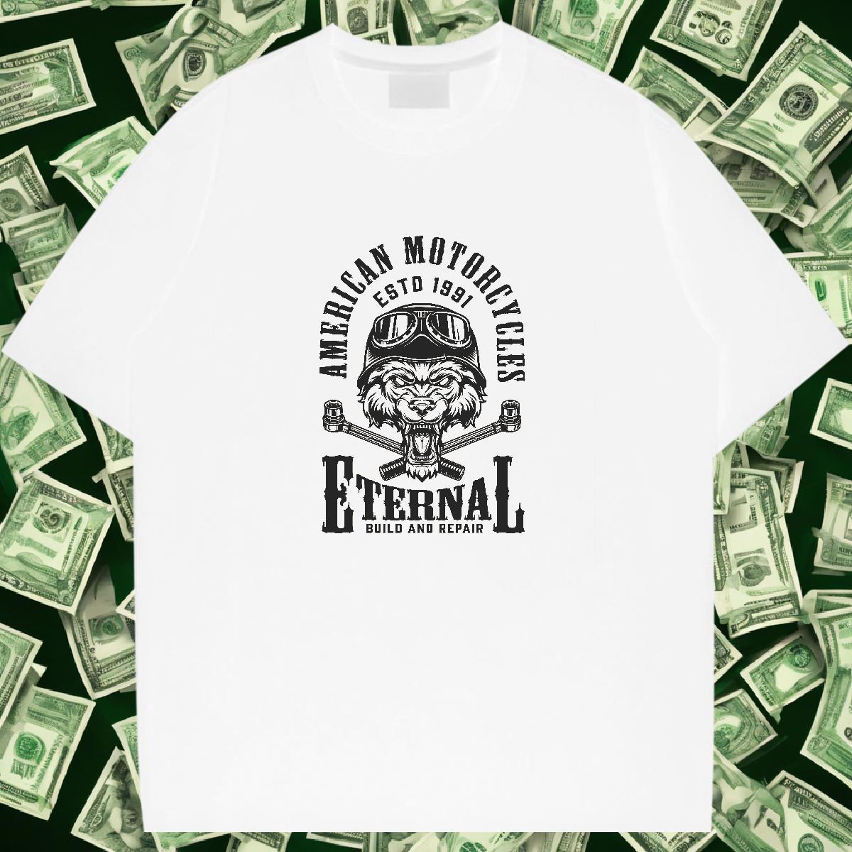 Soft Mens Tshirts 230g 100% Cotton Casual Daily Wear DIY Logo Oversized Breathable Crew Neck 2024 DIY T-Shirts Tops