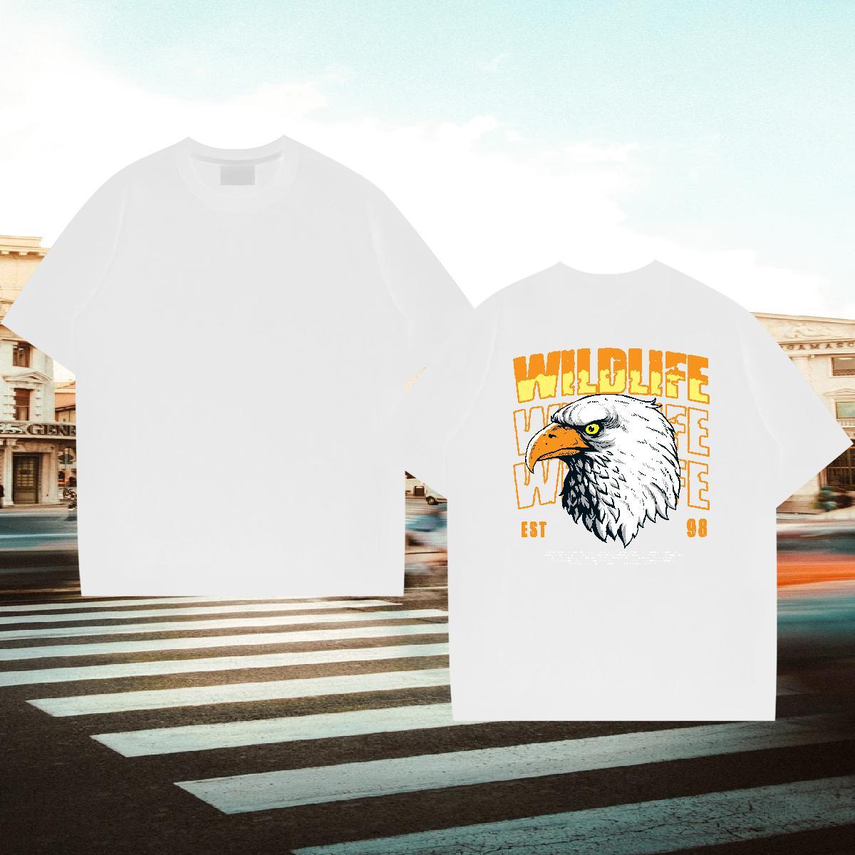 Fashion Designer T Shirt For Man 230g Pure Cotton cool Casual Daily Wear Tops O-Neck Short Sleeve Comfortable Tshirts Asian Size