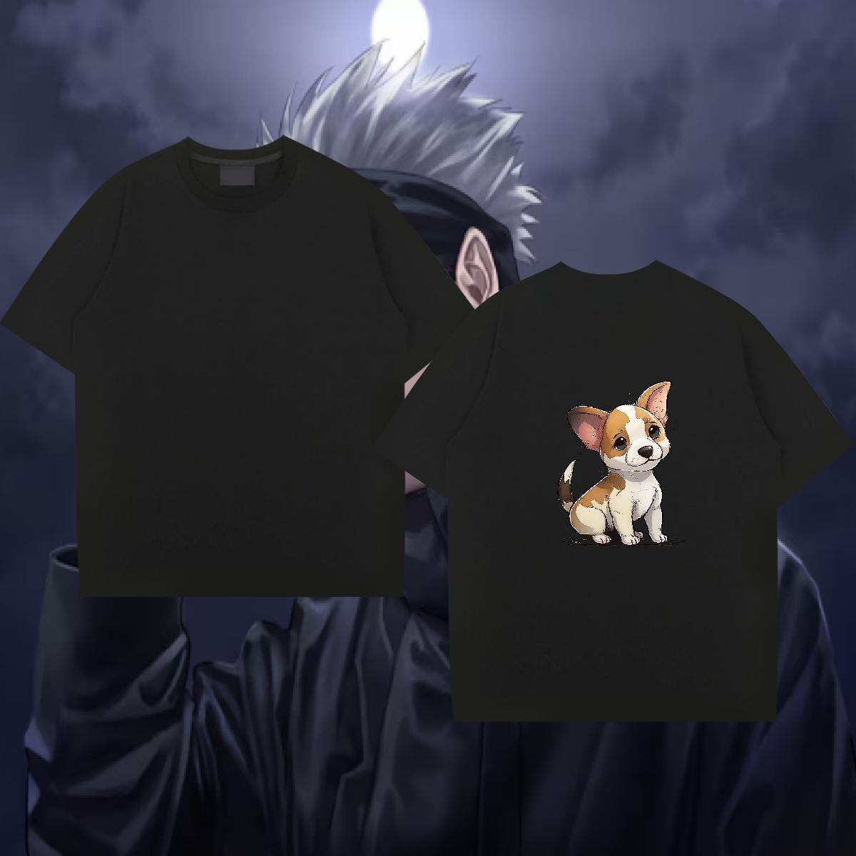 Wholesale Man T Shirts 230g Cotton Anime Printing Street Clothings Pure Cotton High Quality Men Clothes T-Shirt Custom Printed