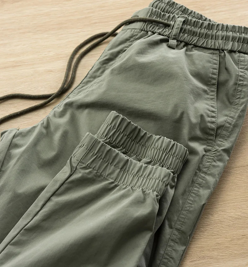Mens Army Green Grey Khaki Loose Pant Joggers Pants Men Cargo Pants Hip Hop Casual Sweatpants Male Fashion Trousers Size M-5XL 240806