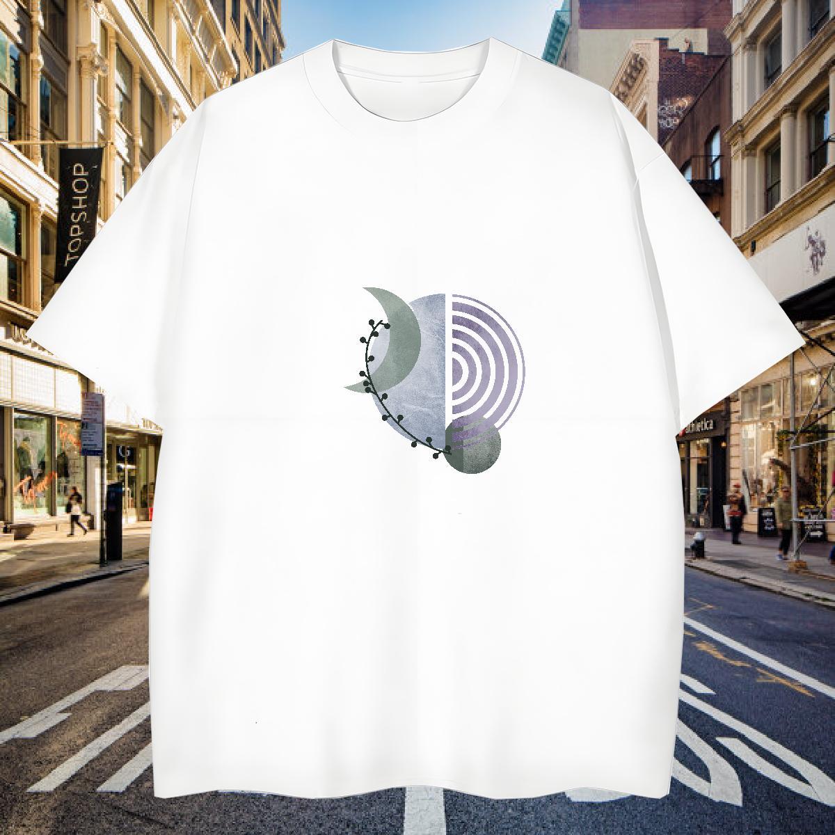 Men T Shirts 100% Cotton 230g icon Casual O Neck Short Sleeves Graphic Tshirt for Man Woman Fashion Designer Comfortable Clothes