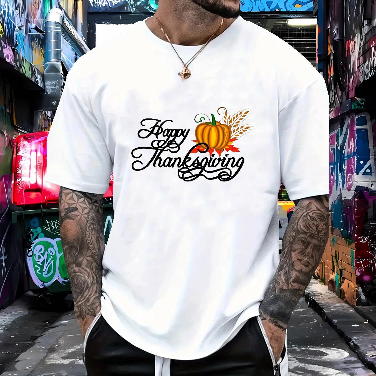 Fashion Designer T shirt 230g 100% Cotton pumpkin Street Casual Tshirts O Neck Short Sleeves Cool Men Clothes T-Shirt Custom Anime