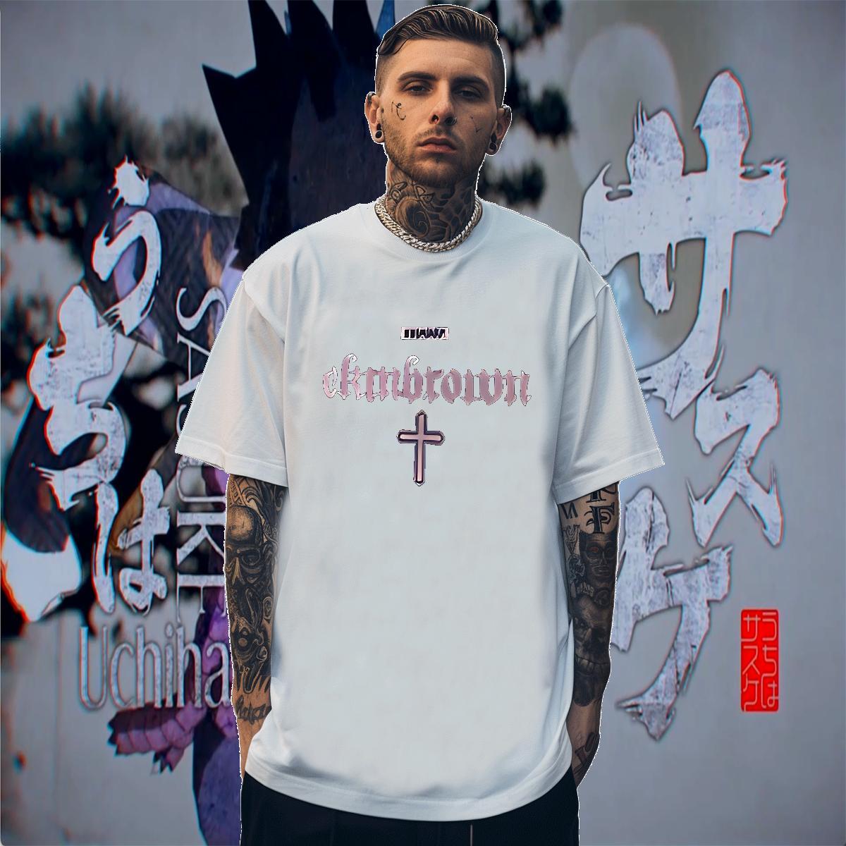 Comfortable Men Tshirts 230g Pure Cotton Home Outdoor letter Customized Print O-Neck Short Sleeve New T shirt Clothes