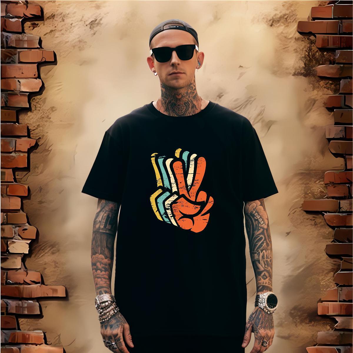 T shirt 230g 100% Cotton hands Sport Breathable Soft Plus Size Custom Tshirts Casual New Wholesale Clothings