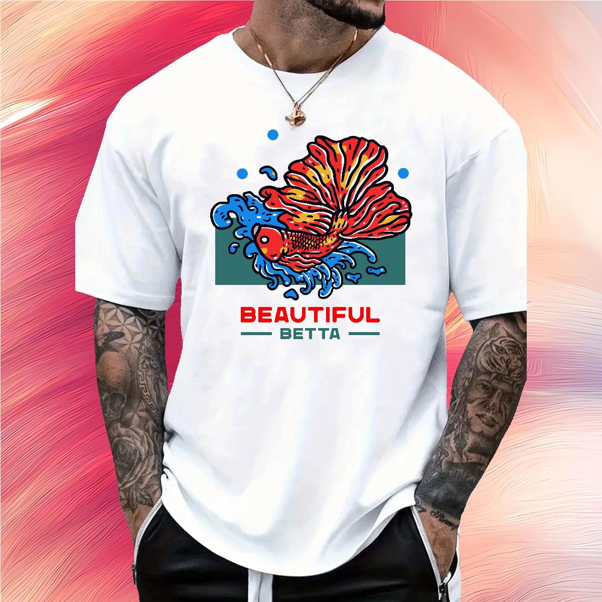 Mens T Shirts 100% Cotton 230g High Street Hip Hop Breathable Crew Neck Skull Couples T Shirts New Loose Tee Shirt