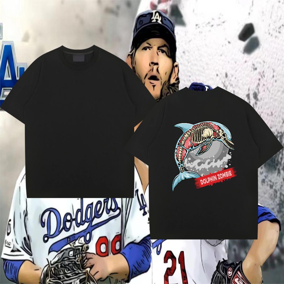 Casual New T-Shirts 100% Cotton 230g Halloween Street Tops Shirt Breathable Cool Design Men Tshirts Custom Anime