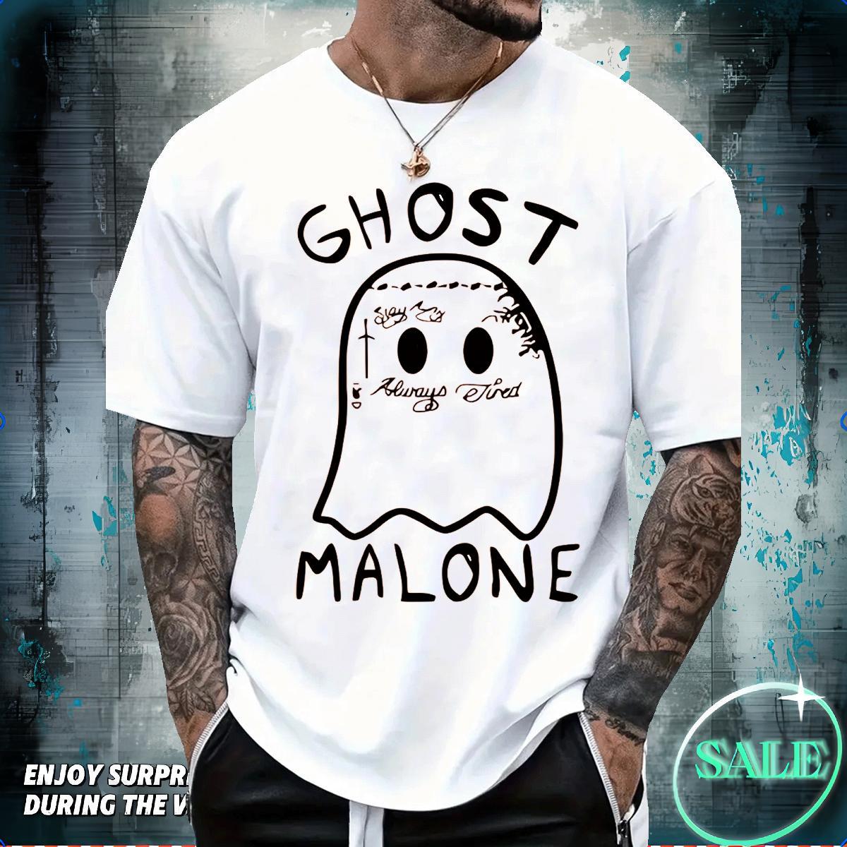 2024 T shirt 230g Cotton halloween Casual Tshirts Round Neck Short Sleeve Cool Design Men Tops Tees DIY Logo Oversized