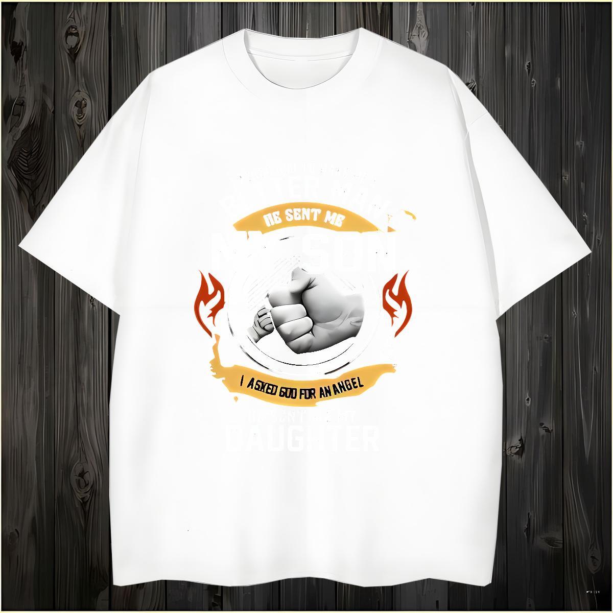 T Shirt For Man 230g Cotton hands Street Wear Pure Cotton Custom Anime Men Tops Tees New Cool Design Clothings