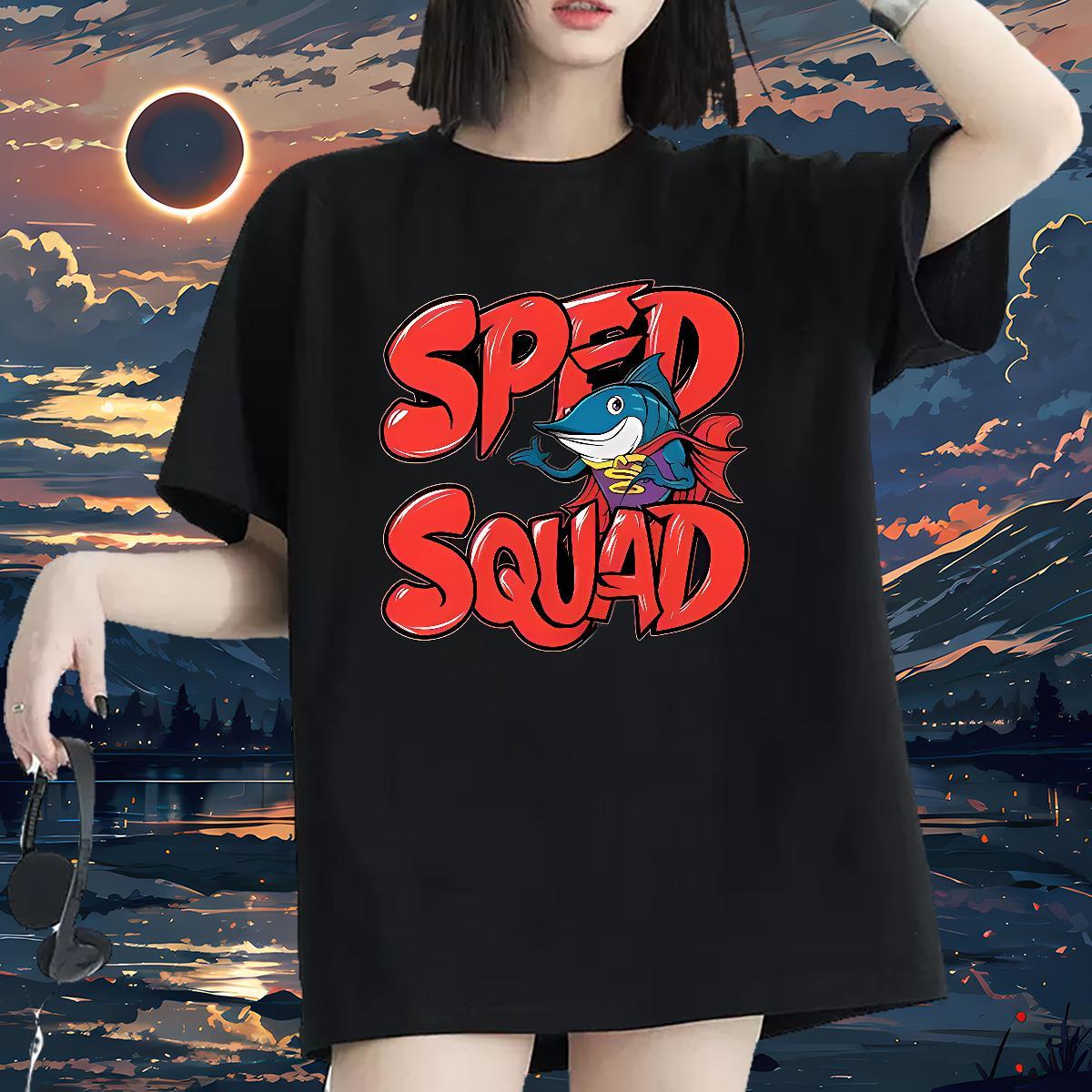 Soft Women T Shirts Crew Neck Womens Tshirts White Plus Size shark Sports Casual 230g Pure Cotton Custom Tops Tees