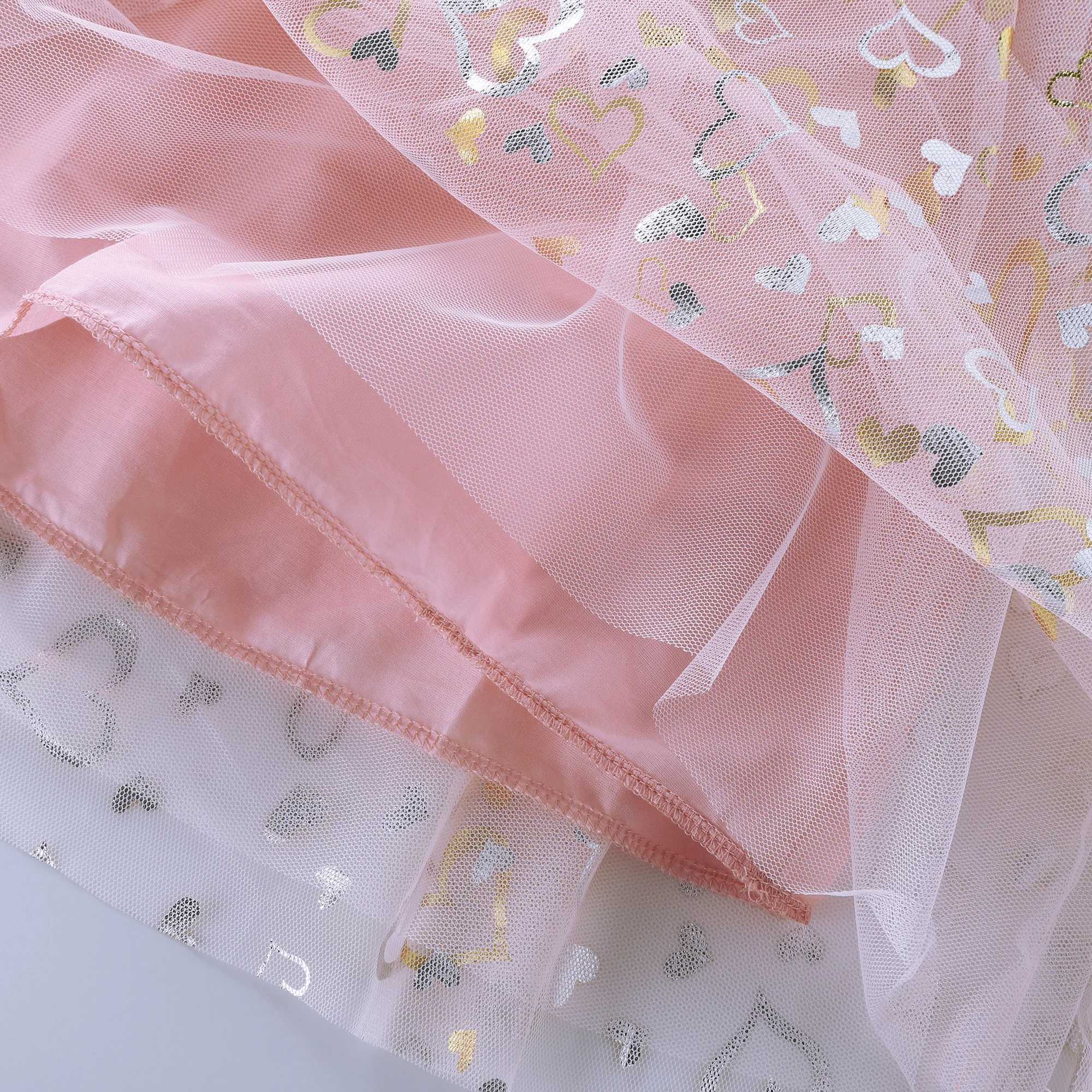 Spring/Summer New Sleeveless Festival Mothers Day Valentines Day Love Embroidery Cotton Mesh Splicing Party Dress SH1721W240720