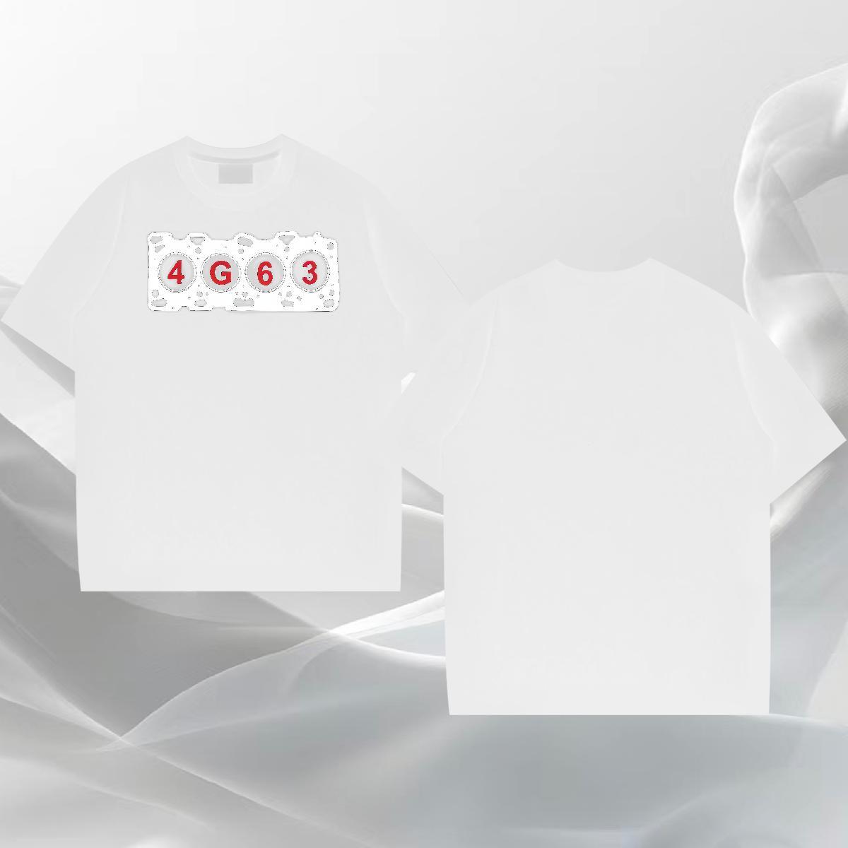 TOP Quality Mens Tshirts 230g Pure Cotton Daily Outfit letter DIY Anime O Neck Short Sleeves Stylist Mens T Shirts Top Tees