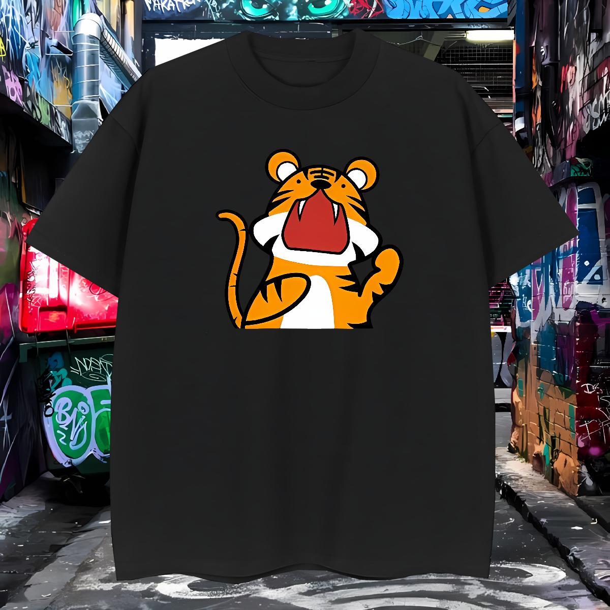 Brand Men Tops Tees 100% Cotton 230g T Shirt For Man High Street Hip Hop O-Neck Short Sleeve DIY Printed Stylist Polos