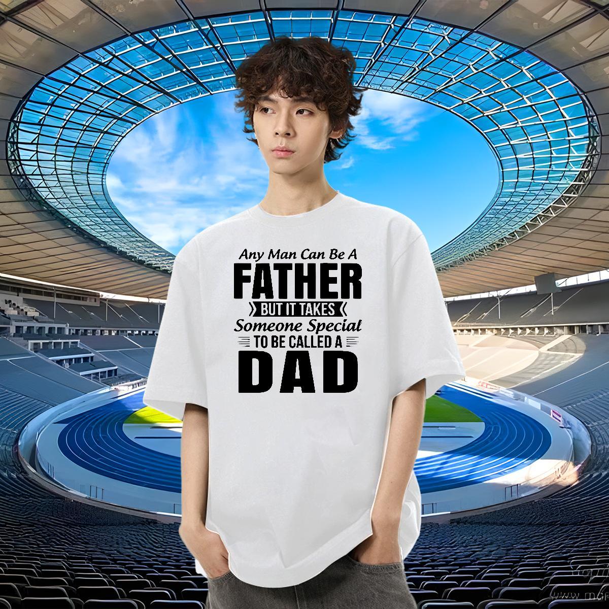 Brand Men Tshirts 230g Cotton Street Wear letter Custom Print Oversized Breathable DIY Man T Shirts Tees