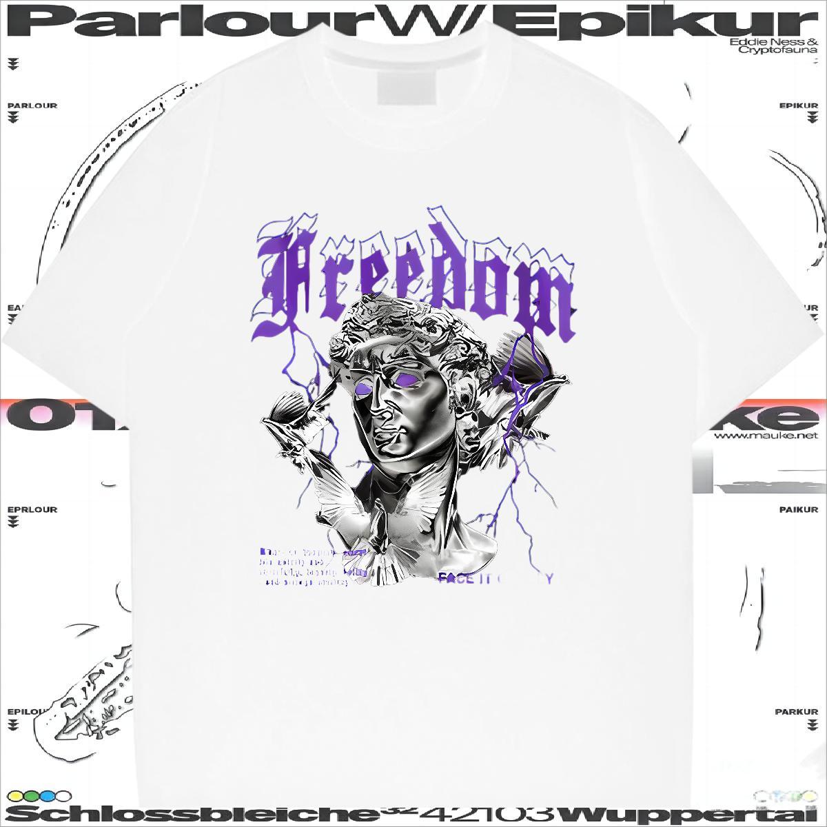 T-Shirts for Men 230g Pure Cotton portrait Home Outdoor Breathable Short Sleeve Customized Couples T Shirts Factory Direct Comfortable Tshirts