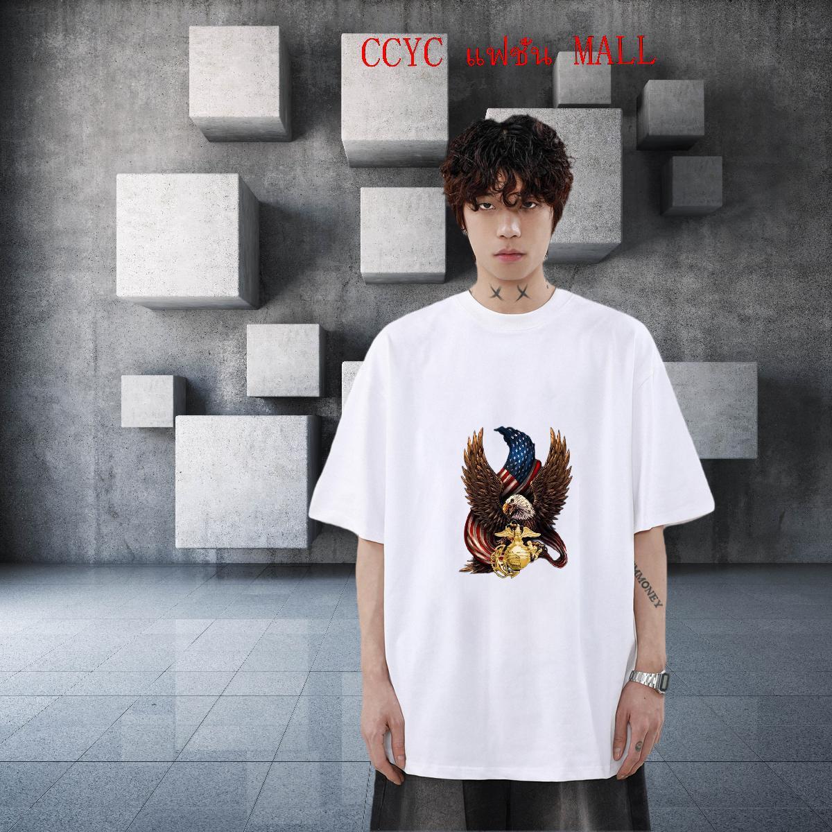 Classic Men Clothes T-Shirt 100% Cotton 230g Casual Beach cool Anime Pure Cotton Designer Fashion Men T Shirts Tops Shirt