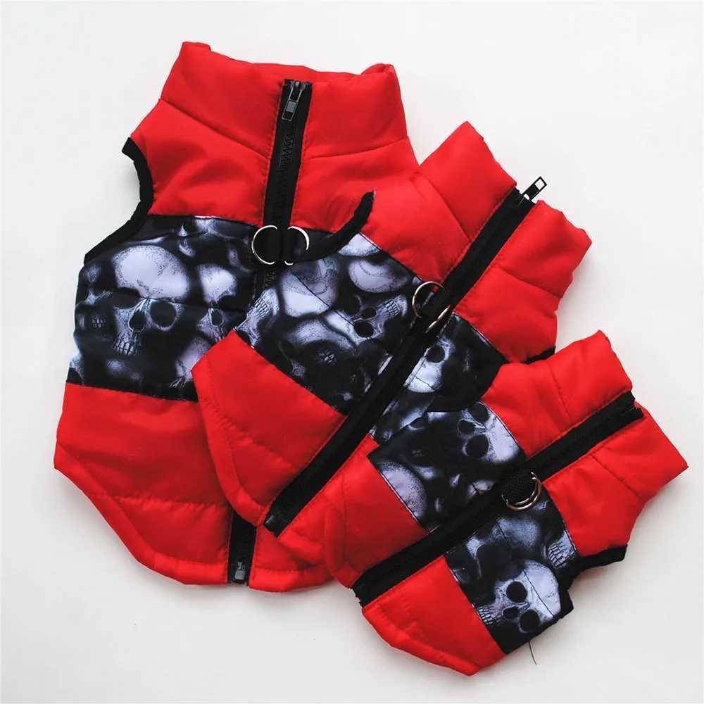 Winter Warm Dog Clothes for Small Dogs Puppy Pet Clothing Windproof Dog et Coat Cotton Vest for Chihuahua French Bulldog Pug W250904