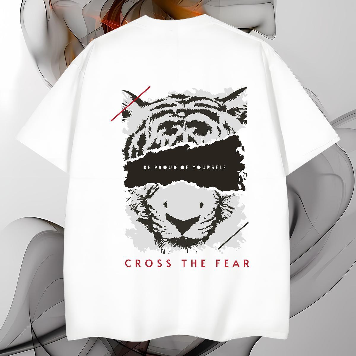 DIY Customized T-Shirts for Men 230g Pure Cotton Daily Wear Tee Shirt Breathable Soft Men Tshirts Custom Print Plus Size