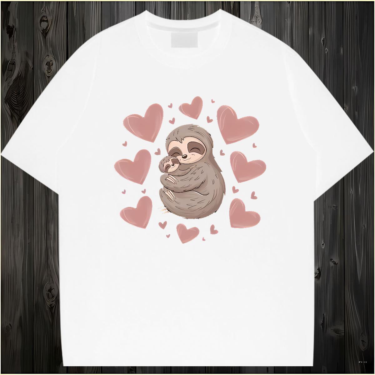Fashion New T-Shirts 230g Pure Cotton bear Casual Tops Tees O-Neck Short Sleeve Designer Men Tshirts Customized