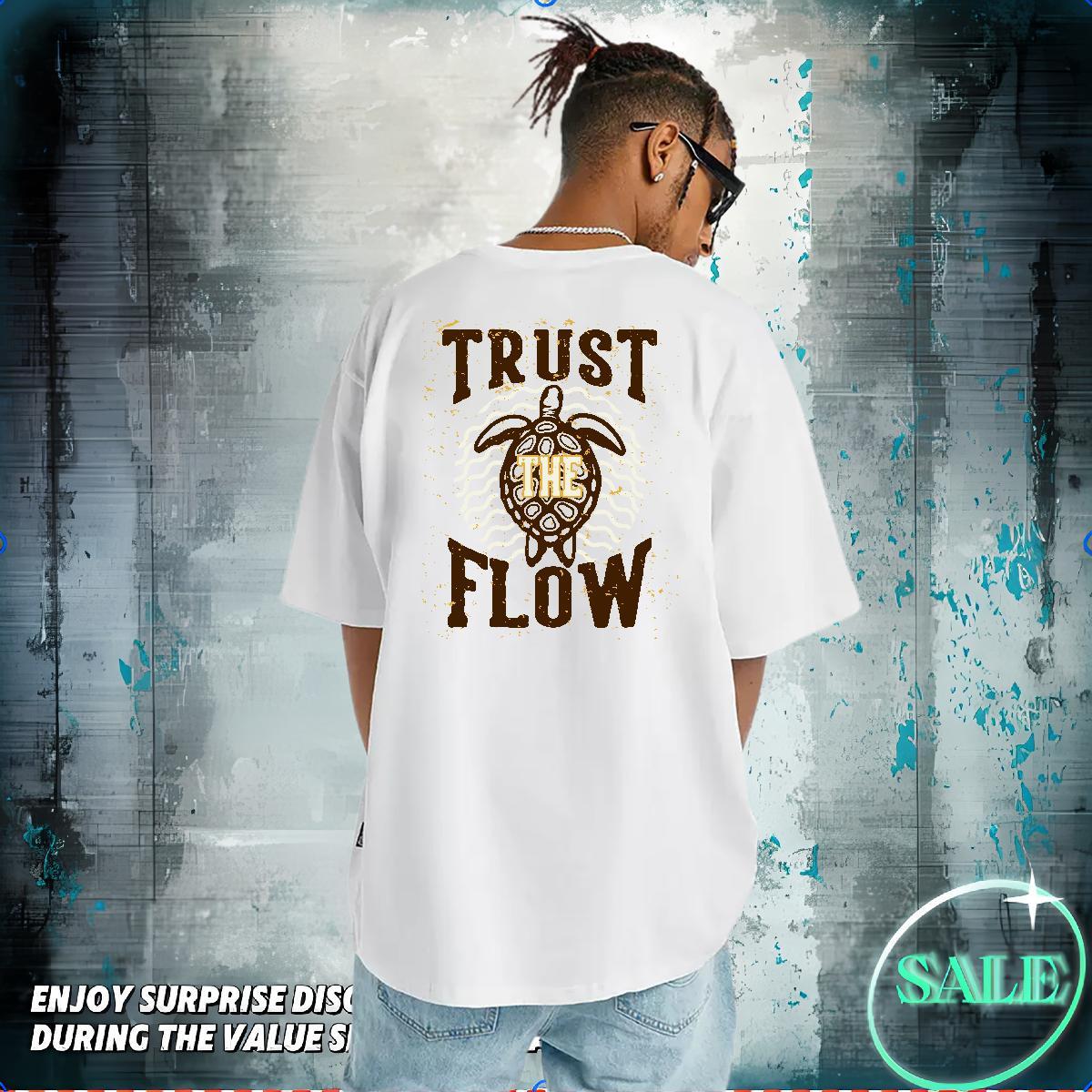Fashion T-Shirts 230g Cotton Street Top Tees O Neck Short Sleeves High Quality Tshirts Cartoon Printing L-4XL