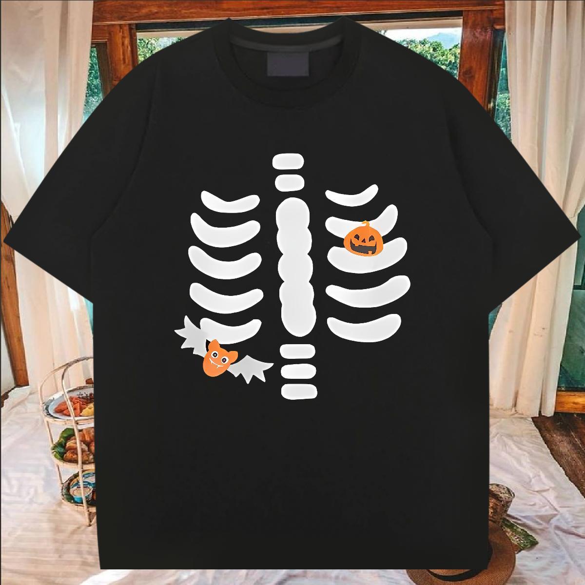 Free Shipping T Shirt For Man 100% Cotton 230g pumpkin Home Outdoor Tops Shirt Short Sleeve O-Neck Comfortable Tshirt for Man Woman Oversized