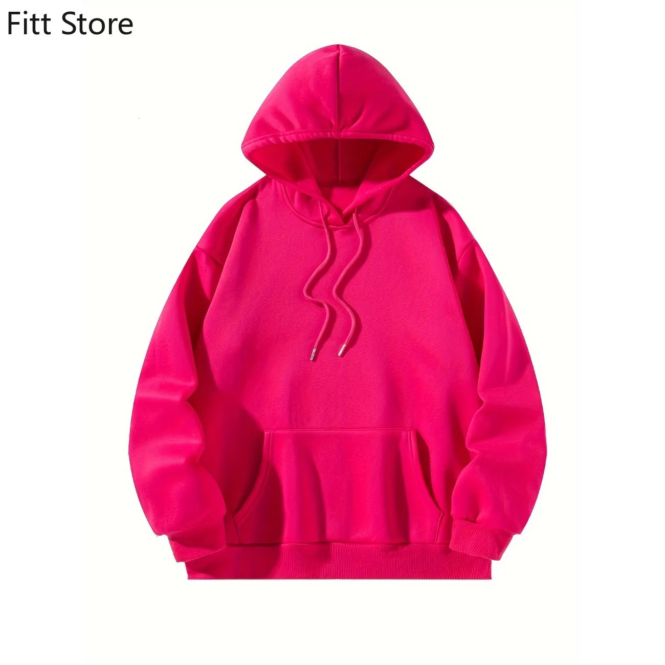 Hoodie Floral Letter Print Kangaroo Pocket Hoodie Casual Long Sleeve Drawstring Hoodies Sweatshirt Womens Clothing 240806