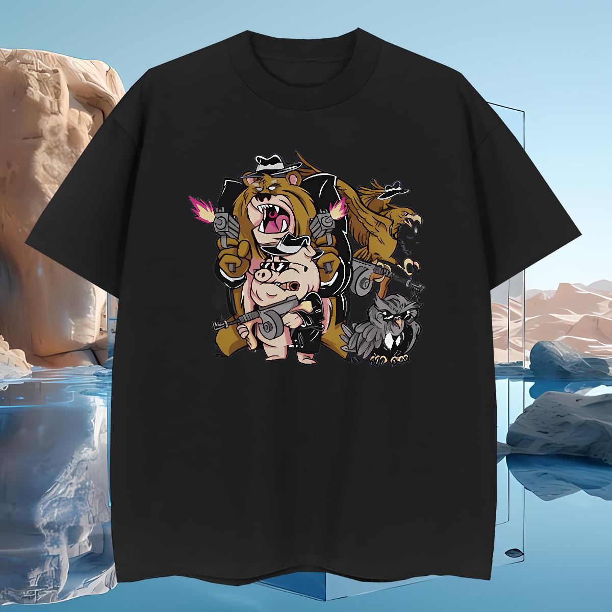 T Shirt For Man 100% Cotton 230g Casual Daily Wear Breathable Soft Custom Printing Tshirt for Man Woman 2024 Summer Free Shipping Tee Shirt