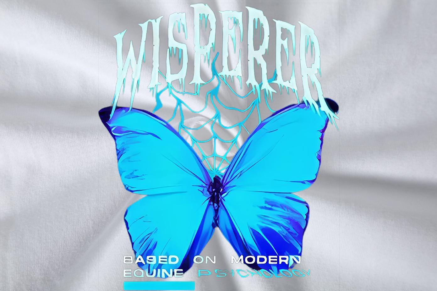 Fashion Designer Mens T Shirts 100% Cotton 230g Butterfly Hip Hop Tees Breathable Short Sleeve Loose Men Tops Tees Asian Size