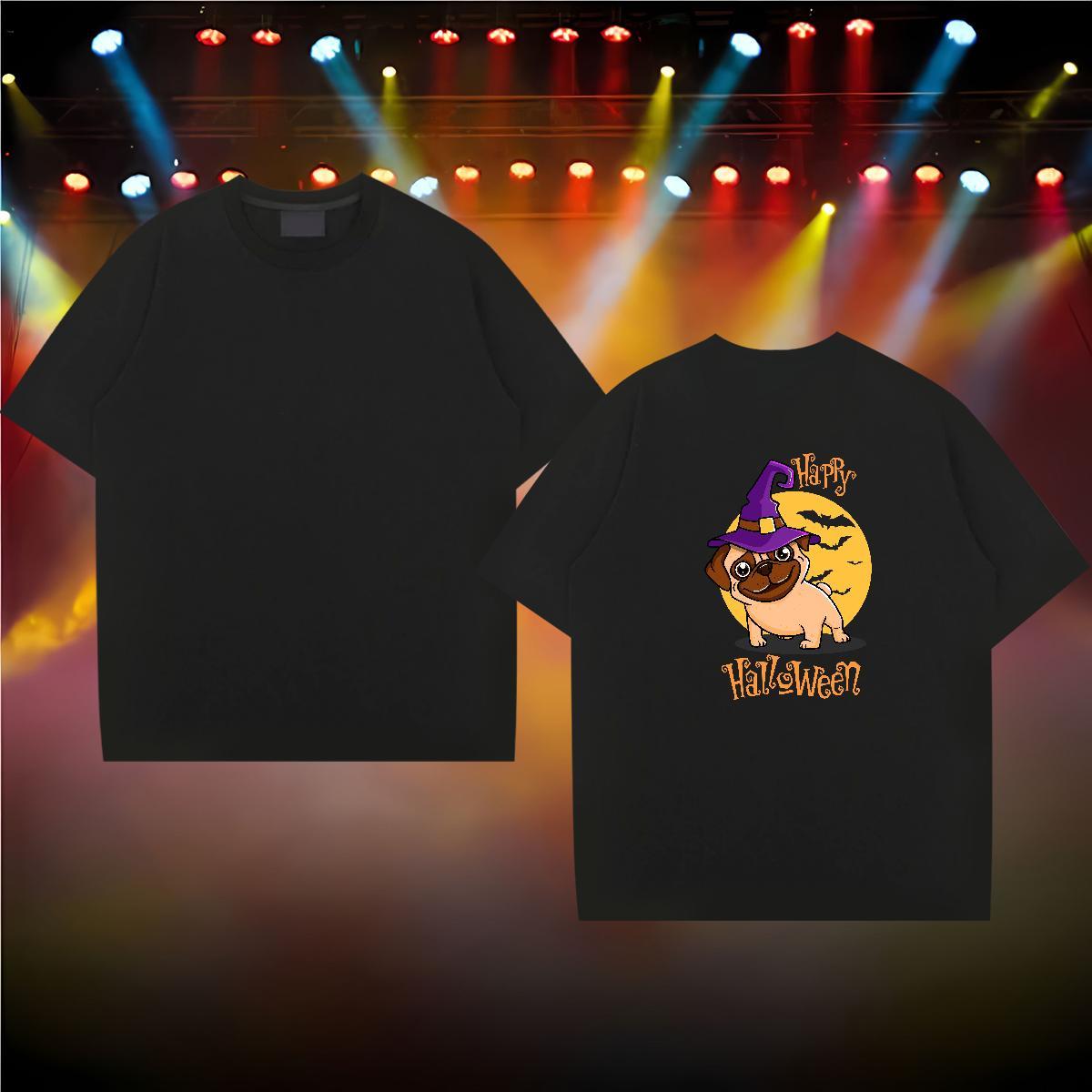 2024 Summer T shirt 230g Cotton High Street Hip Hop Wear Breathable Crew Neck High Quality Tshirt for Man Woman Custom Big Size