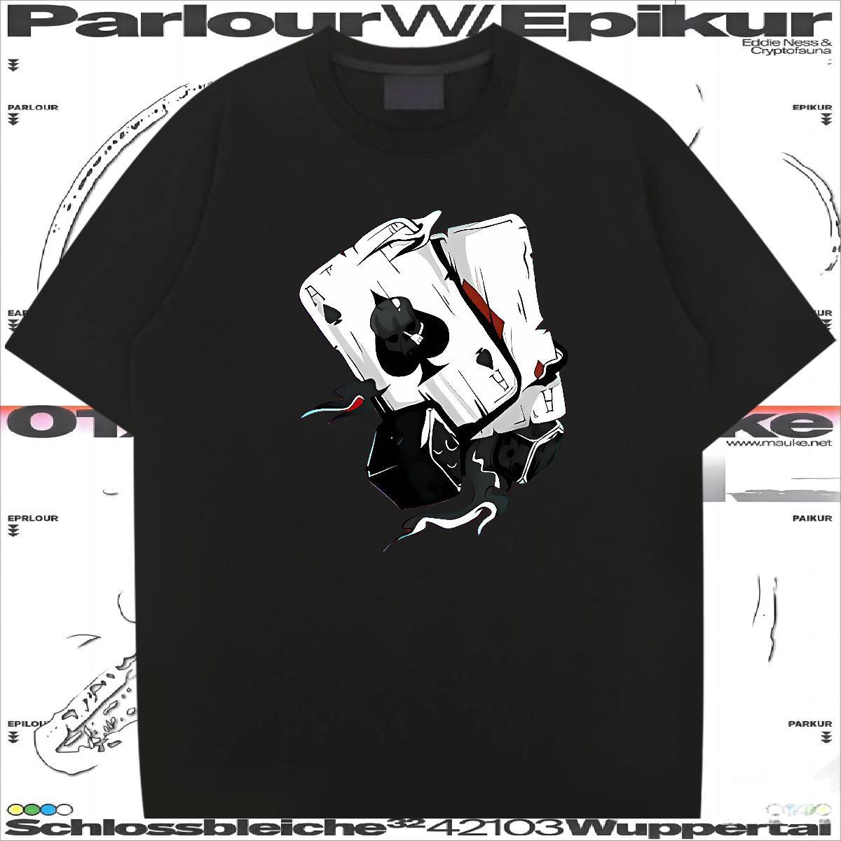 Men T Shirts 230g 100% Cotton painting Casual Beach Short Sleeve Soft Custom Printing Men Tops Tees 2024 Brand Tees Shirts