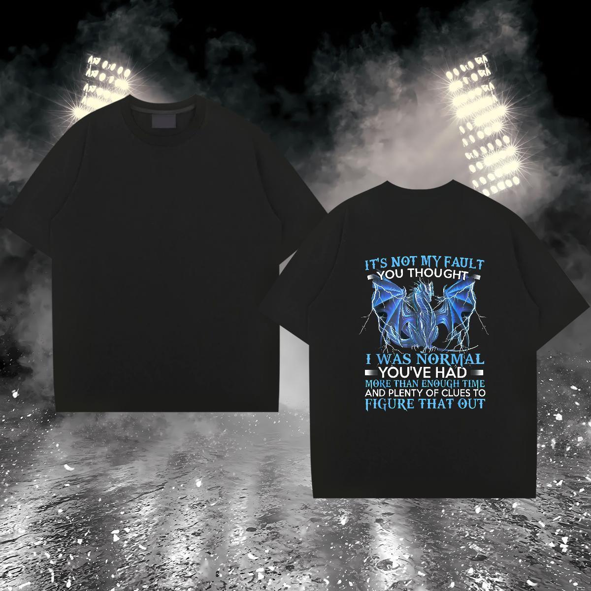 New Designer Men T Shirts 100% Cotton 230g dinosaur Home Outdoor Tees Breathable Short Sleeve Comfortable Couples T Shirts Floral Print