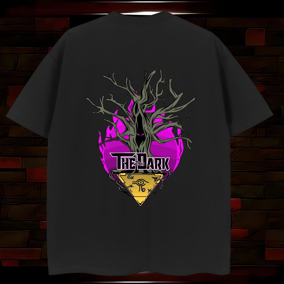 T Shirts Men 100% Cotton 230g tree Casual Daily Wear Breathable Crew Neck Custom Printed Mens Tshirts Fashion Casual Loose Fit Tee Shirt