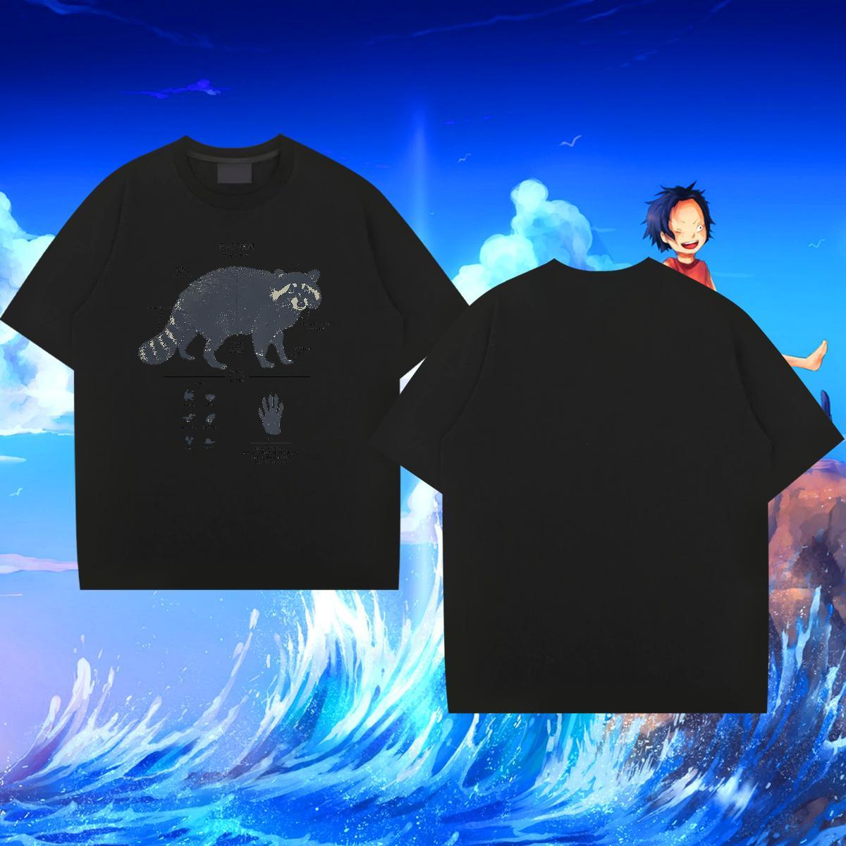 Classic T Shirt For Man 230g 100% Cotton cute Street Casual Tees O-Neck Short Sleeve Popular Tshirt for Man Woman DIY Anime