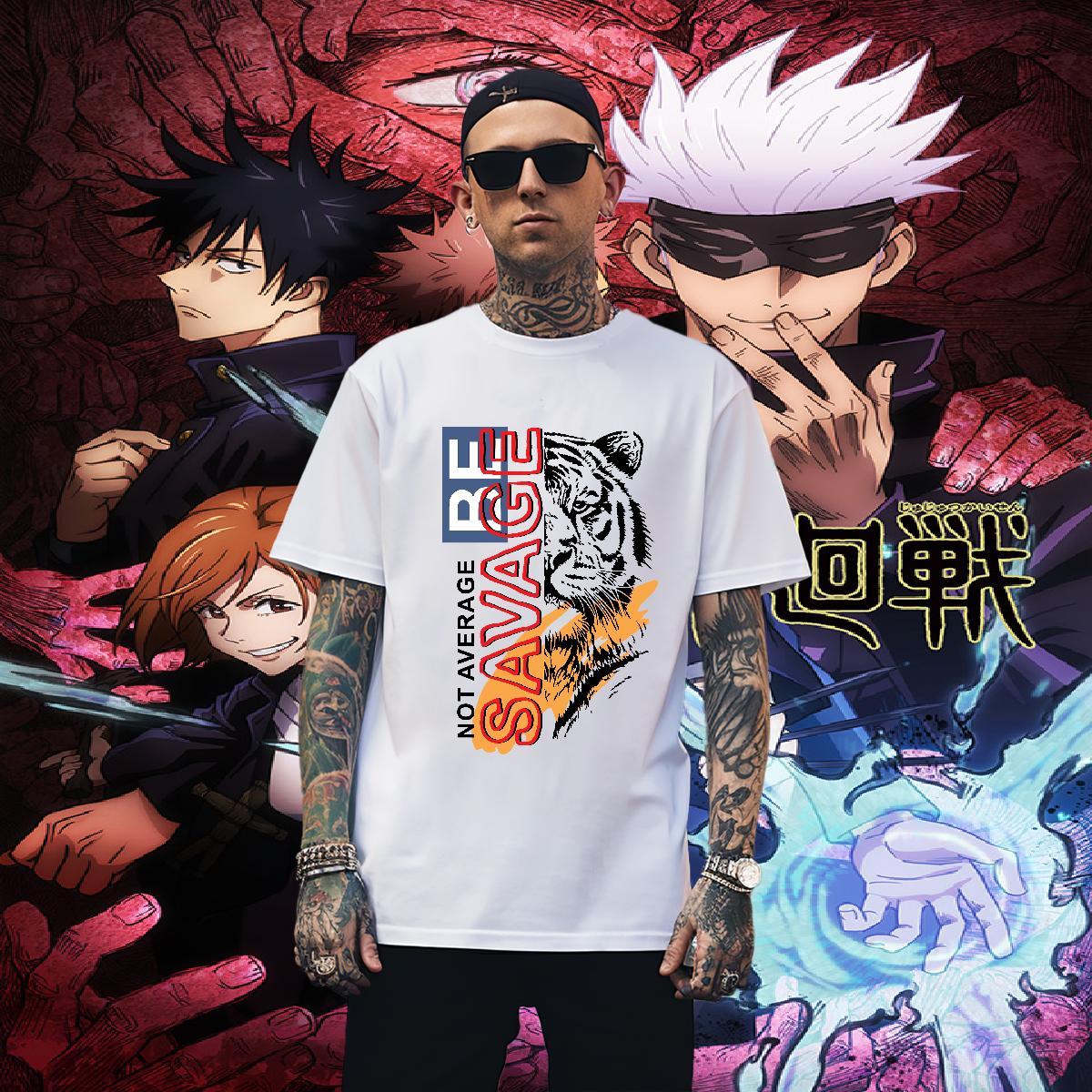 Comfortable Tshirt for Man Woman 230g 100% Cotton T-Shirts Spring Summer Short Sleeve Soft Anime Designer Fashion Clothings