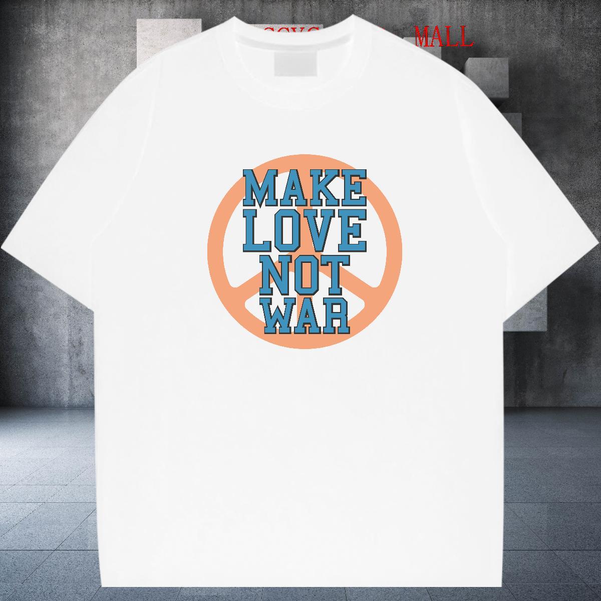 Free Shipping Couples T Shirts 230g 100% Cotton Hip Hop Street letter Anime Print Breathable Crew Neck Casual New Men T Shirts Polos