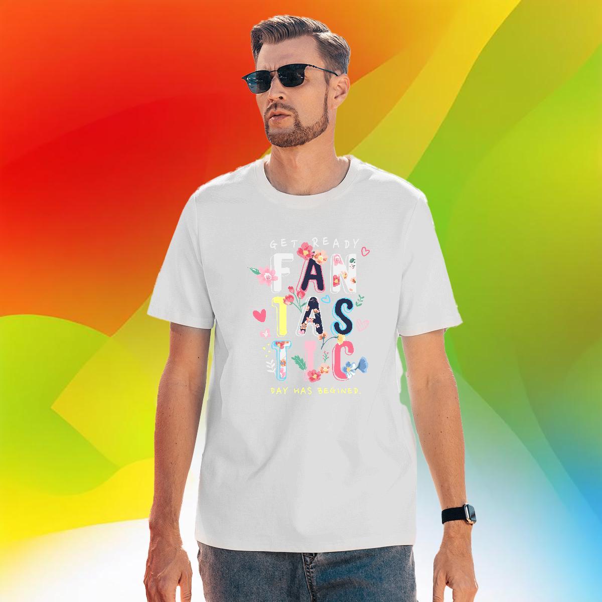 Cool Design Men Tshirts 230g Pure Cotton Casual Beach letter Custom Print Plus Size Crew Neck New Designer Mens T Shirts Tee Shirt