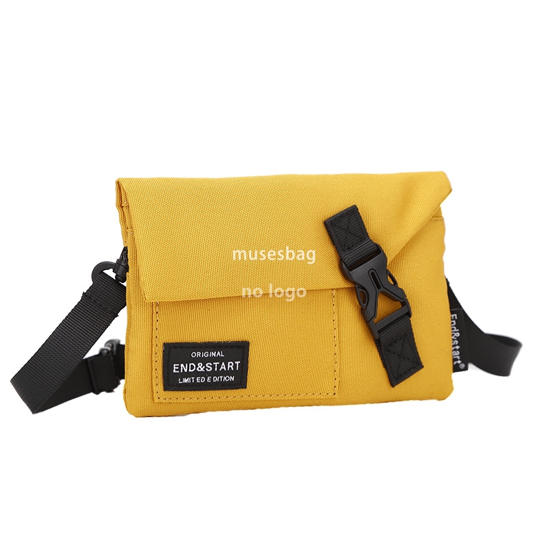 Men's crossbody bag fashion brand mini bag lightweight mobile phone bag female Japanese single bag casual diagonal small backpack boys