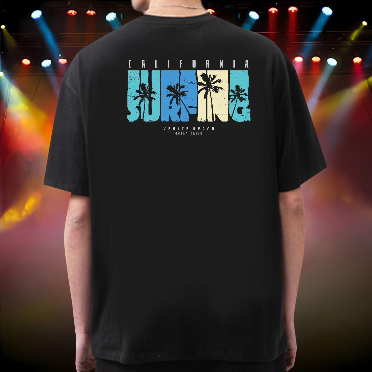 Classic Casual T Shirt For Man 230g 100% Cotton tree Home Outdoor Tees Shirts Crew Neck Designer Tshirts Custom Anime