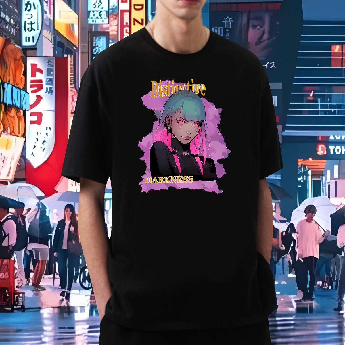 Man T Shirts 230g Cotton game Outdoor Crew Neck Black Oversized Men Tshirts 2024 Designer Brand Clothings