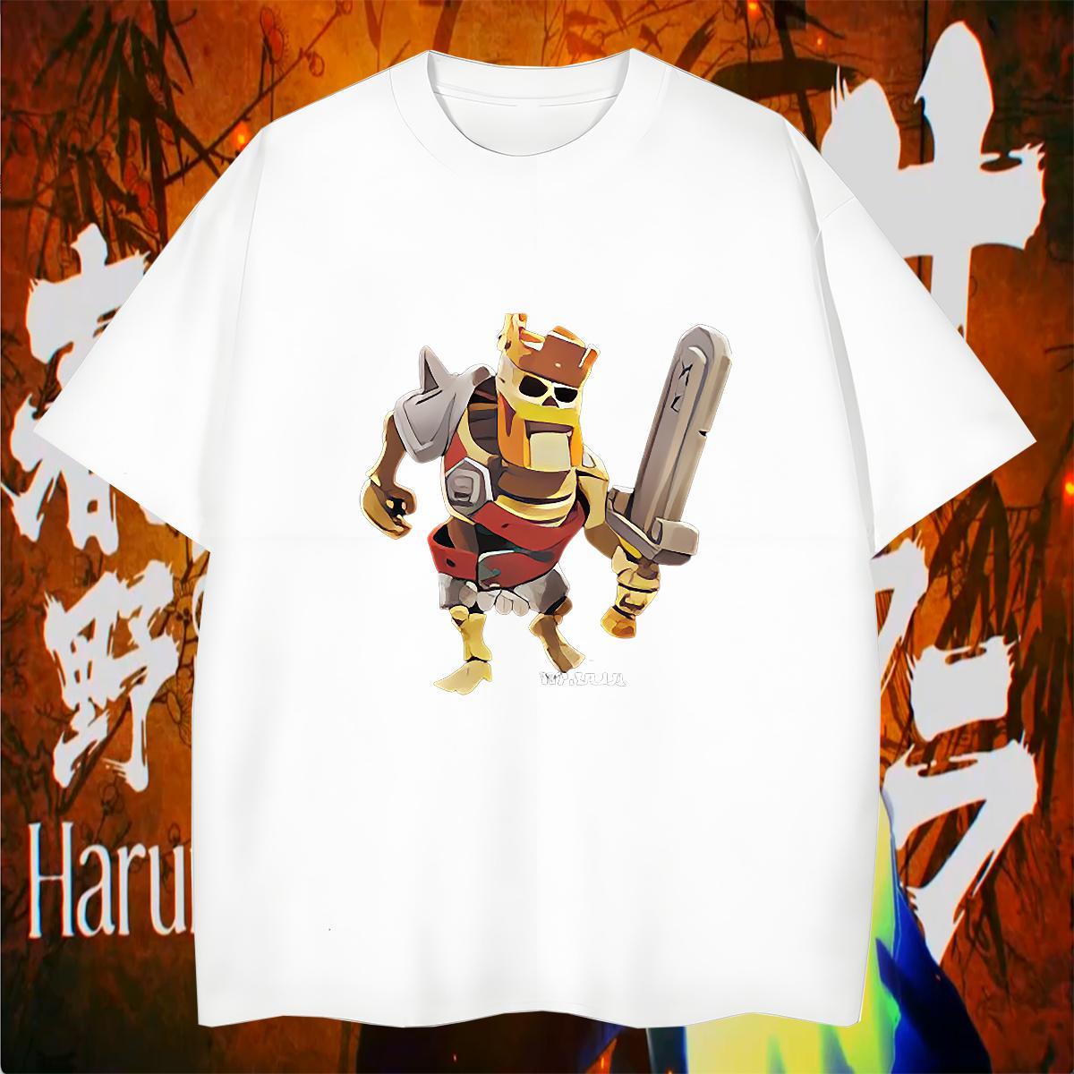 Mens T Shirts 230g Pure Cotton Anime characters Street Wear Crew Neck Custom Printed Couples T Shirts Wholesale TOP Quality Tops Shirt