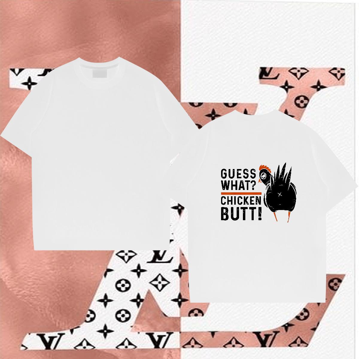 Free Shipping Man T Shirts 230g Cotton chicken Street Casual Clothings Crew Neck Designer Tshirts Custom Print Oversized