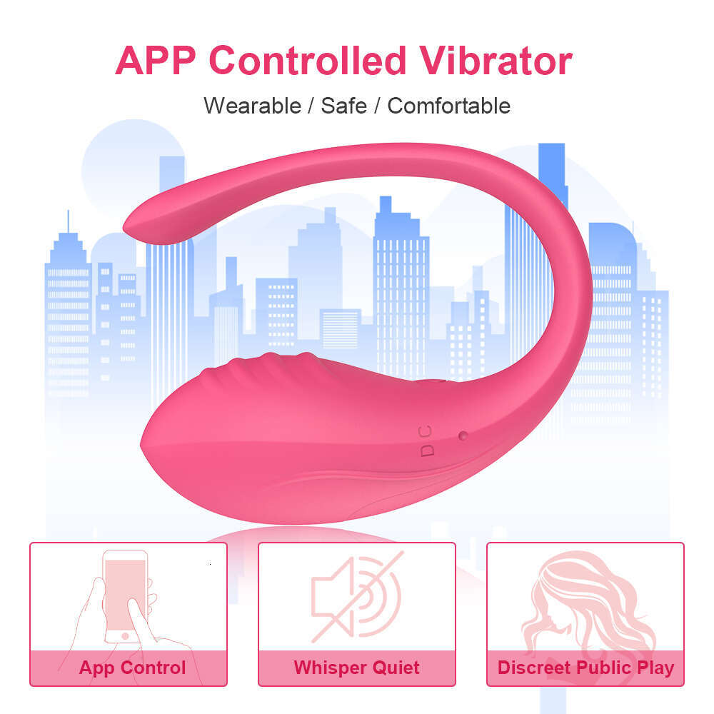 New Design Smart App Controller Mini Love Vibrating Egg Wireless Remote Control Jump Egg Vibrator For Woman Masturbate Vibrator
