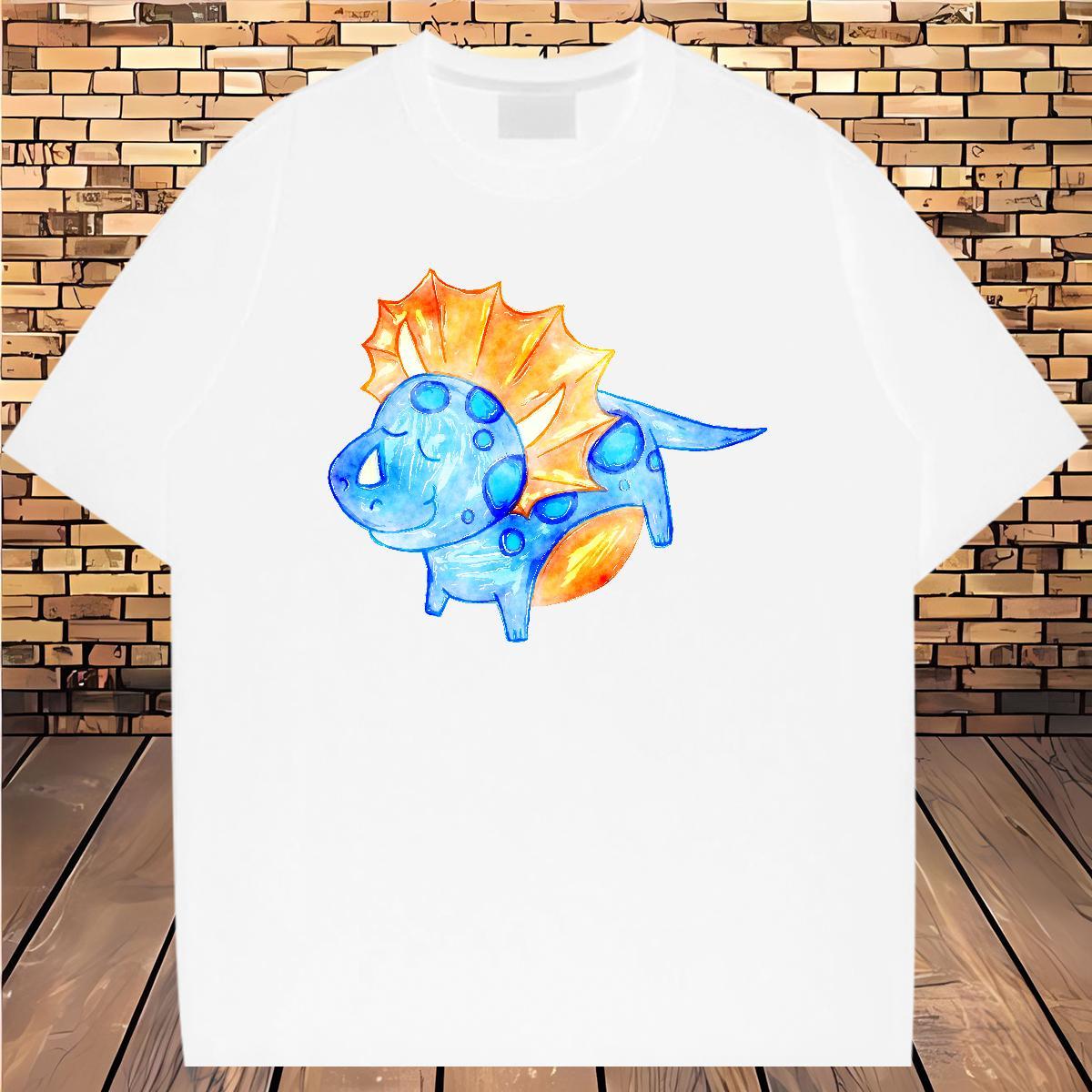 Man T Shirts 230g Pure Cotton dog Casual Short Sleeve Soft Asian Size Men Tshirts Fashion Designer TOP Quality Tops